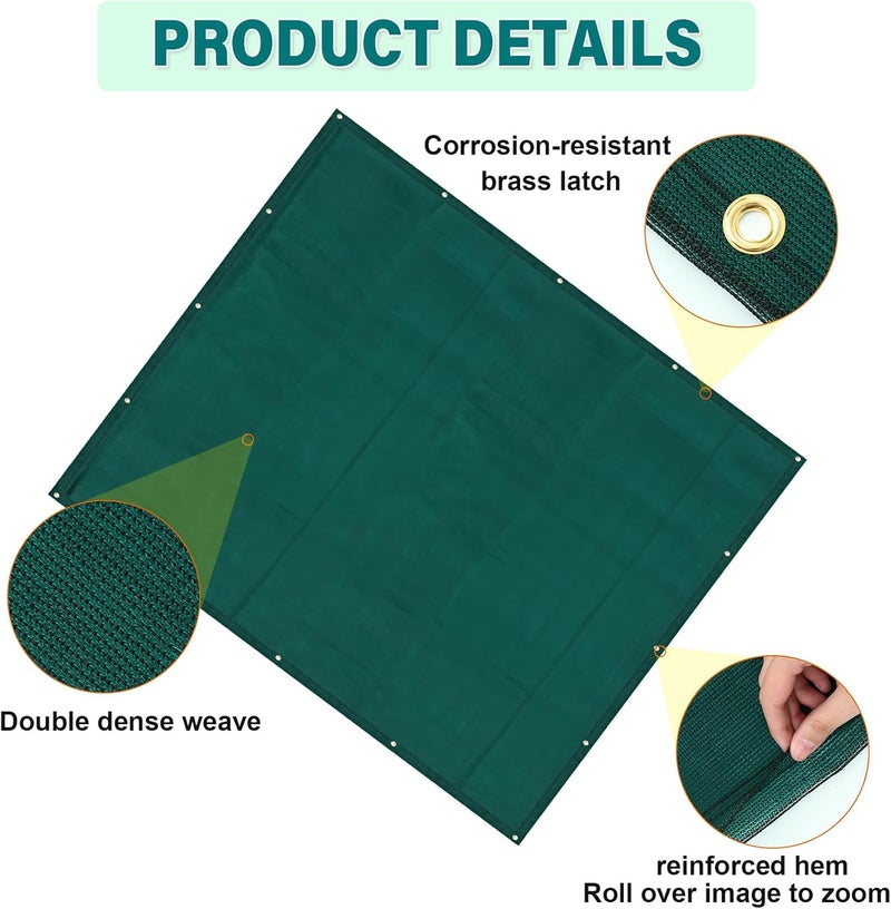 Vincreem Archery Backstop - Heavy Duty Reinforced Netting, Back Stop Net, Ideal for Outdoor Bow Arrow Practice, Target Shooting, and Home Range Use - Image 3